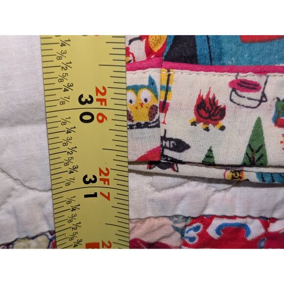 Mahogany NWT 100% Cotton 'Happy Camper' Pajamas Set Womens' Sz Medium - Picture 16 of 16